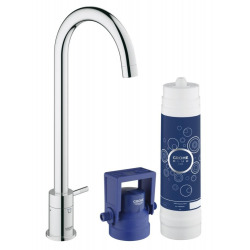 Blue Mono Pure Mitigeur Évier avec Système de Filtration 31301001