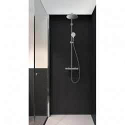 Showerpipe Crometta S 240 Colonne de douche 1jet EcoSmart avec mitigeur thermostatique (27268000)