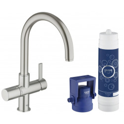 Blue Mitigeur Évier avec Système de Filtration d'Eau 33249DC1