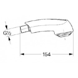 Grohe Eurodisc Extractibles douchette (46312IE0)