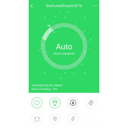 DEOS Déshumidificateur silencieux et intuitif avec WIFI intégré, Blanc (3381352)
