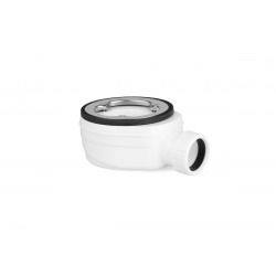  Pack douche : Porte coulissante 120cm + Paroi latérale 80cm + Colonne de douche avec mitigeur Hansgrohe + Receveur 120x80cm Noir