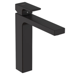 Vernis Shape Mitigeur de lavabo ComfortZone 190 avec cartouche céramique, Noir mat