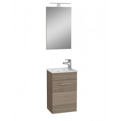 Meuble pour salle de bain avec miroir lavabo et éclairage Vitra Mia 39x61x28 cm, cordoba (MIASET40C)