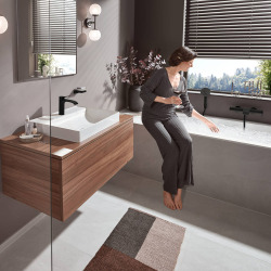 Vivenis Mitigeur bain/douche, noir mat (75420670)  Vivenis Mitigeur bain/douche, noir mat (75420670)