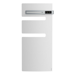 Adelis sèche serviettes électrique digital étroit 750W Blanc 