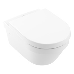 Pack WC Bâti-support avec Cuvette Architectura sans bride + Abattant Softclose + Plaque blanche (ViConnectArchi2-2)