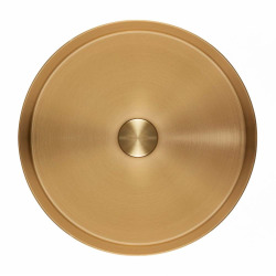 Vasque à poser Infinitio 39 x 39 x 12 cm sans trop-plein, blanc (SATINF3939M)