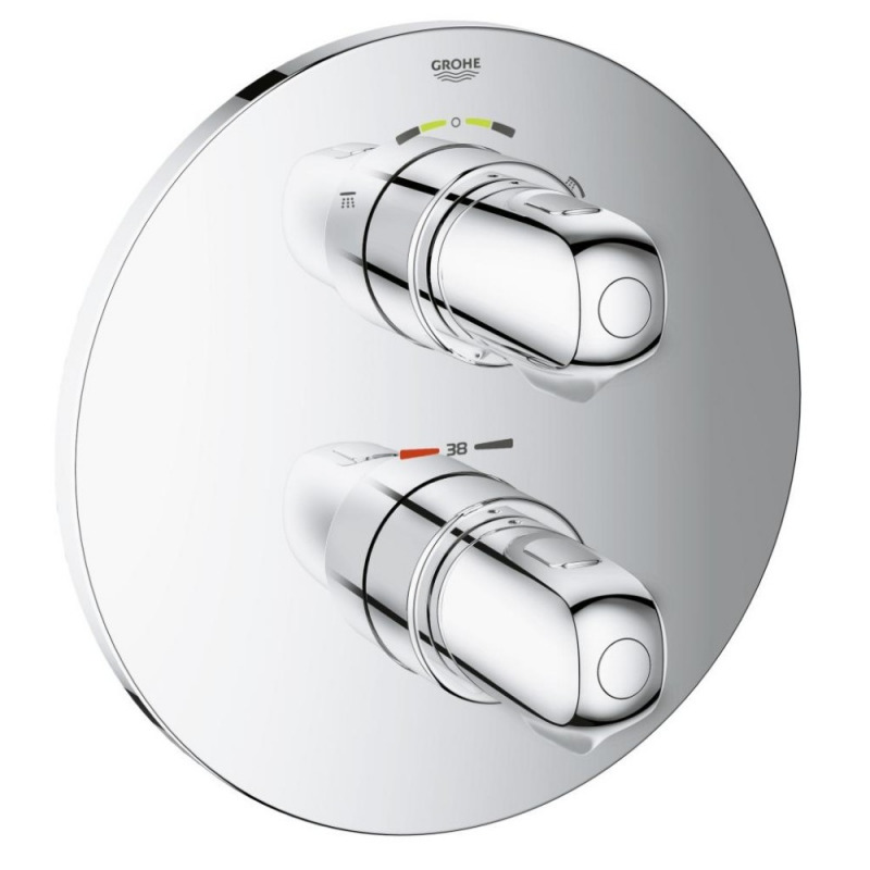 Grohe Grohtherm 1000 - Set de finition pour mitigeur thermostatique ...