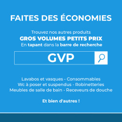  Lot de 10 robinets de service pour machine à laver (033000699-GVP10)