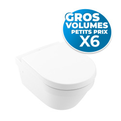 WC japonais Grohe Quickfix Sensia cuvette à fond creux sans bride