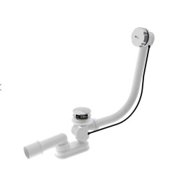 Métal SAT. de. automatique - prise + commande CHROME (SATA1)