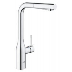 Grohe Essence Mitigeur de lavabo 2 trous, pour montage mural Longueur : 183  mm, chrome - 19408001