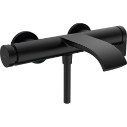 Vivenis Pulsify Set Mitigeur bain/douche, bec cascade + Douchette 3 jets Relaxation avec support et flexible (75420670-Pulsify2)