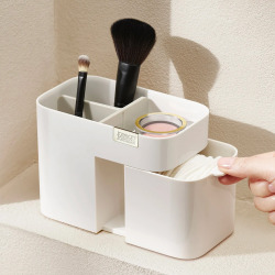 Viva organisateur pour produits cosmétiques compact avec tiroir, couleur coquille (75003)