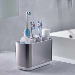  ensemble de lavabo de salle de bain 2 pièces, acier inoxydable (70551)