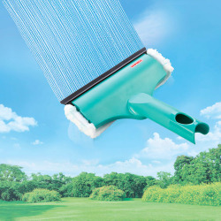 Lave-vitres compact pour vitres et cadres de fenêtre, vert (51127)