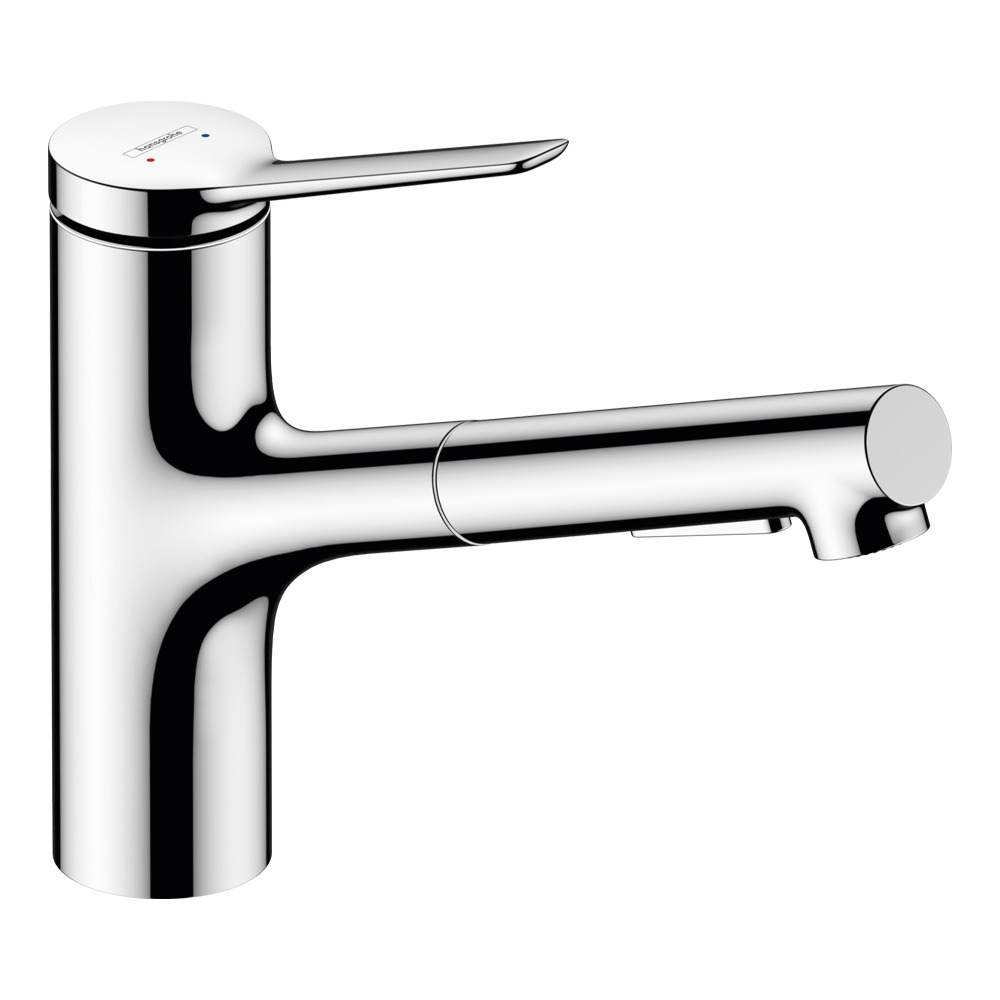 Grohe Concetto - Mitigeur d'évier avec douchette extractible, chrome  31483002