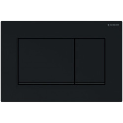 Sigma30 Plaque de déclenchement double touche, Noir Brillant (Sigma30-G)