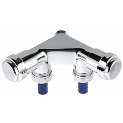 Grohe Eggemann - double simple vanne chrome