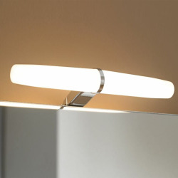 Applique pour miroir LED 26 cm 5700 K blanc, chrome (ANDREALED)