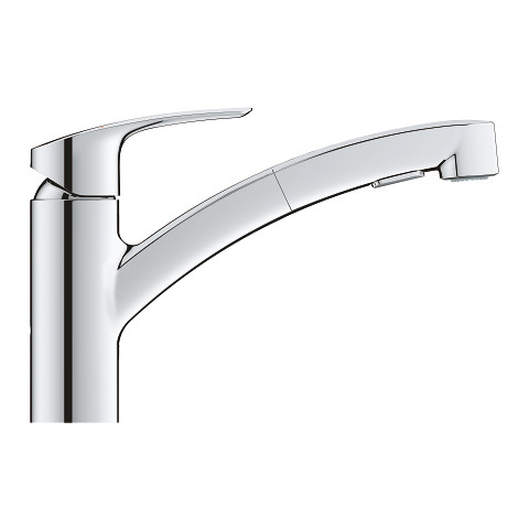 Grohe Eurosmart Mitigeur évier avec Douchette, Chrome (30305001) - Livea  Sanitaire