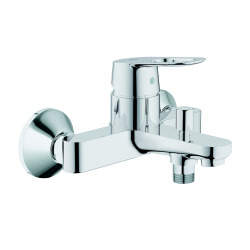 BauLoop Mitigeur bain/douche fixation murale, Chrome (G-23341000)