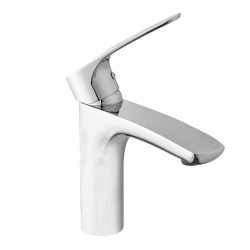  Project mitigeur monocommande 1/2" Lavabo, avec tirette et vidage, Chrome (SATBSPRO275)