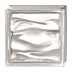 Luxfera brique de verre clair 19x19x8 cm, brillant (1908P)