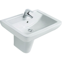 Lavabo 190 x 600 x 460 mm, blanc (V302701)