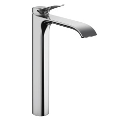 Robinet de lavabo haut Hansgrohe Vivenis avec sortie chromée (75040000)