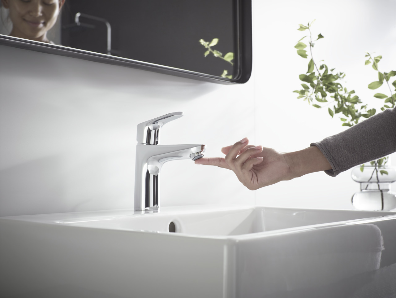 Hansgrohe Focus Mitigeur de lavabo CoolStart, avec tirette et vidage,  Chrome (31621000) - Livea Sanitaire