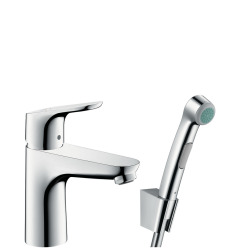 Hansgrohe Focus Set bidette, bonde Push-Open, chromé (31927000)