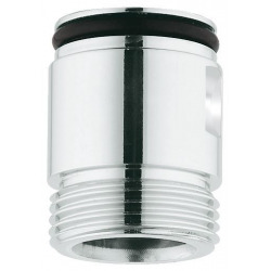 Adaptateur chrome Grohe
