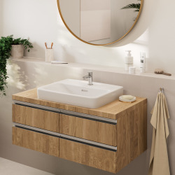 Vanne de lavabo Hansgrohe Vernis Blend sans sortie chrome (71583000)
