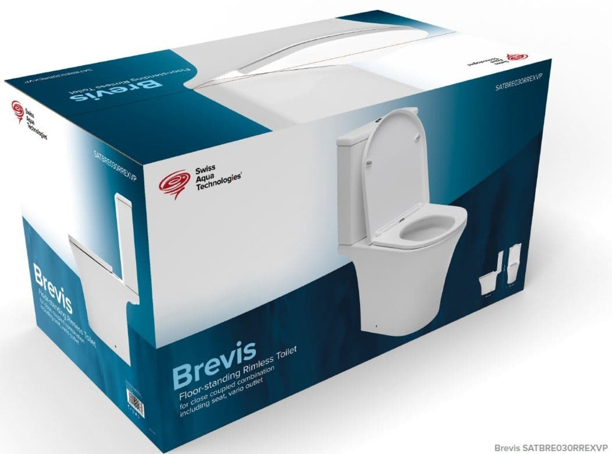 Aquanova Opaco brosse WC Noir - OPABHR-09 