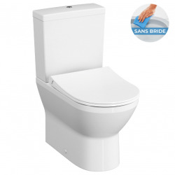 Ensemble combiné WC Vitra Integra avec abattant, vidage universel (9859-003-7202)