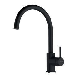 Basis Evier 97x50cm avec égouttoir réversible, BFG 611-97, Fragranit +, Noir (114.0276.112)