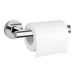 IDIMEX Porte-papier toilette ONA avec brosse, dérouleur papier WC, support  pour papier toilette en métal noir et socle en verre trempé noir pas cher 