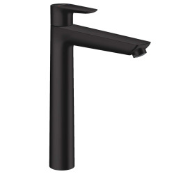 Hansgrohe Talis E 240 Mitigeur de lavabo noir mat, avec tirette et vidage (71716670)