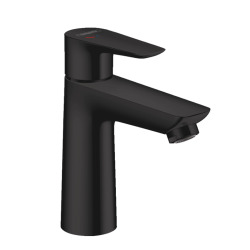 Hansgrohe Talis E Mitigeur de lavabo 110 CoolStart sans tirette ni vidage, Noir mat (71714670)