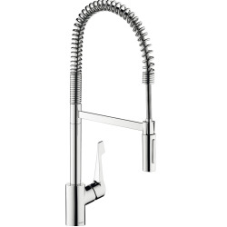 Hansgrohe Cento Mitigeur de cuisine XXL, Semi-pro 2 jets (14806000)