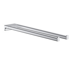 Hansgrohe AddStoris Porte-serviettes double branche 450 mm, Chrome (41770000)