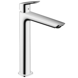 Hansgrohe Logis Mitigeur de lavabo XL avec ComfortZone 240, sans tirette ni vidage, Chrome (71258000)