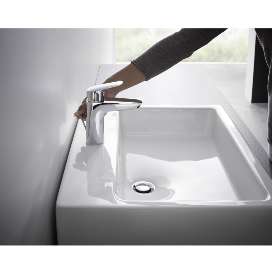 HANSGROHE Mitigeur lavabo Logis 70 avec tirette et vidage métallique chromé  - Installations salles de bain - Achat & prix