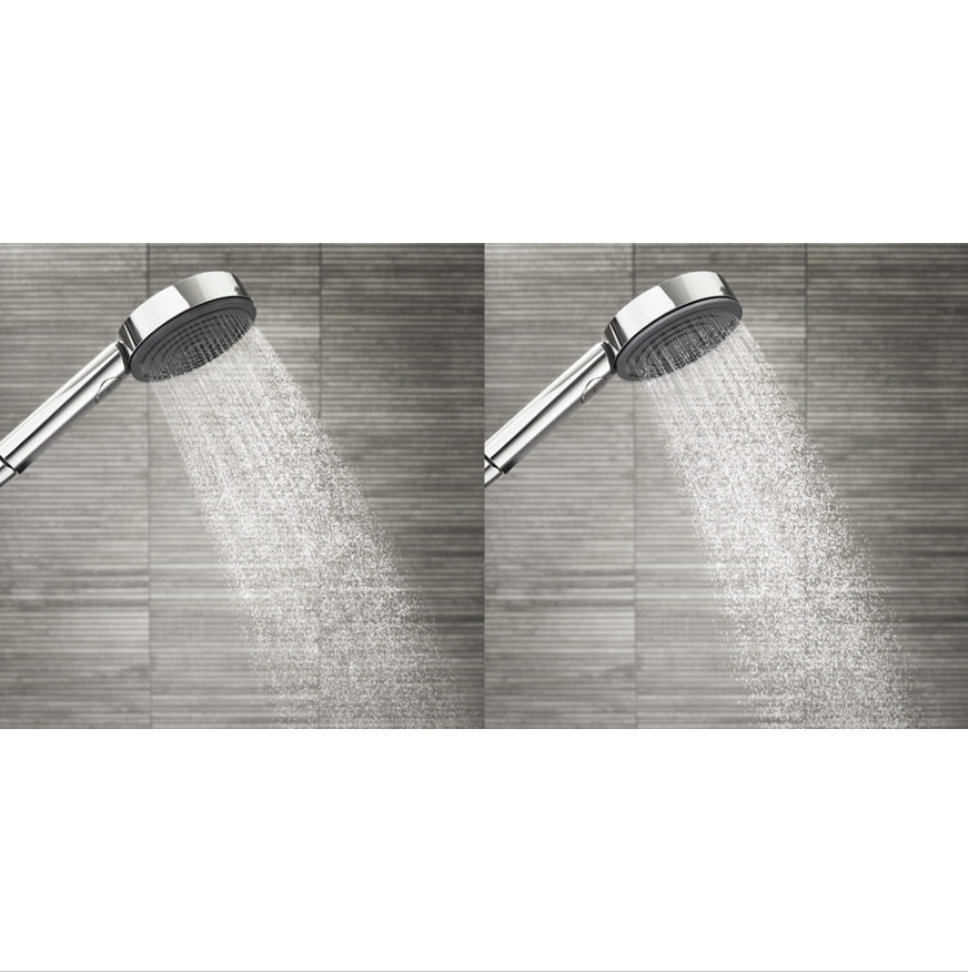 hansgrohe Douchettes: Pulsify Select S, 3 types de jets, N° article 24101000