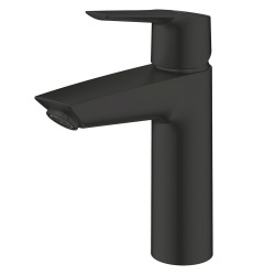START mitigeur monocommande lavabo taille M, sans tirette, noir mat (237462432)