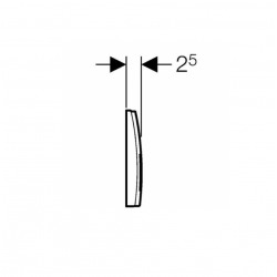 Ensemble bati-support Geberit Duofix UP100 + reservoir pour WC 112 cm + Plaque DELTA50 (458.103.00.1-1)