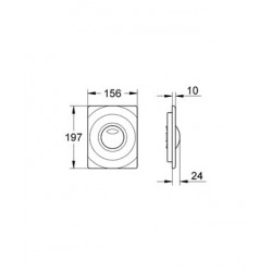  Surf Plaque de commande WC (42302SH0)