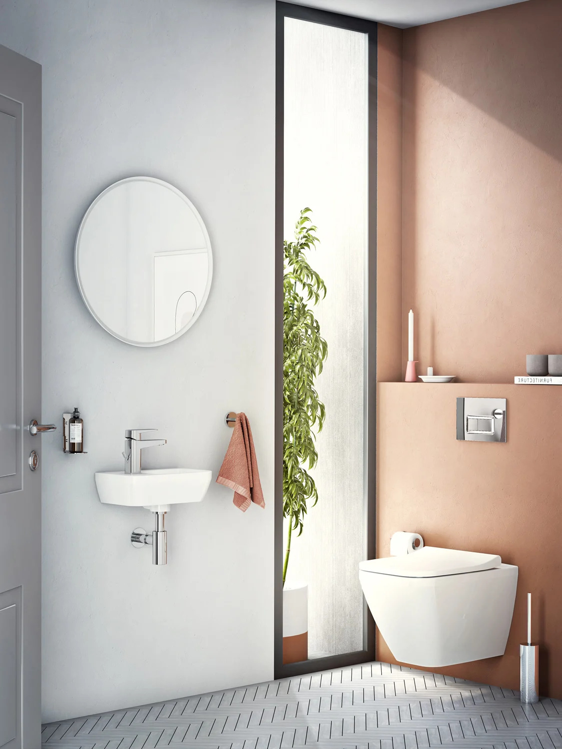 Alca Siphon de lavabo universel design 100% métal chromé (A400) - Livea  Sanitaire